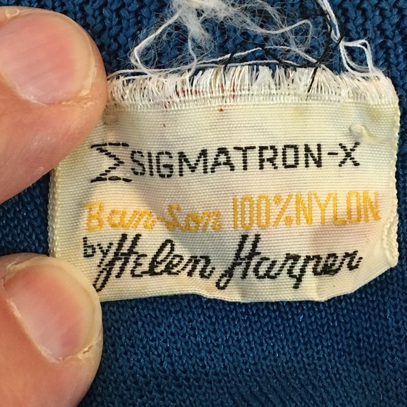 Vintage Sleeveless Knit Sleeveless Top Sigmatron-X - Picture 15 of 16